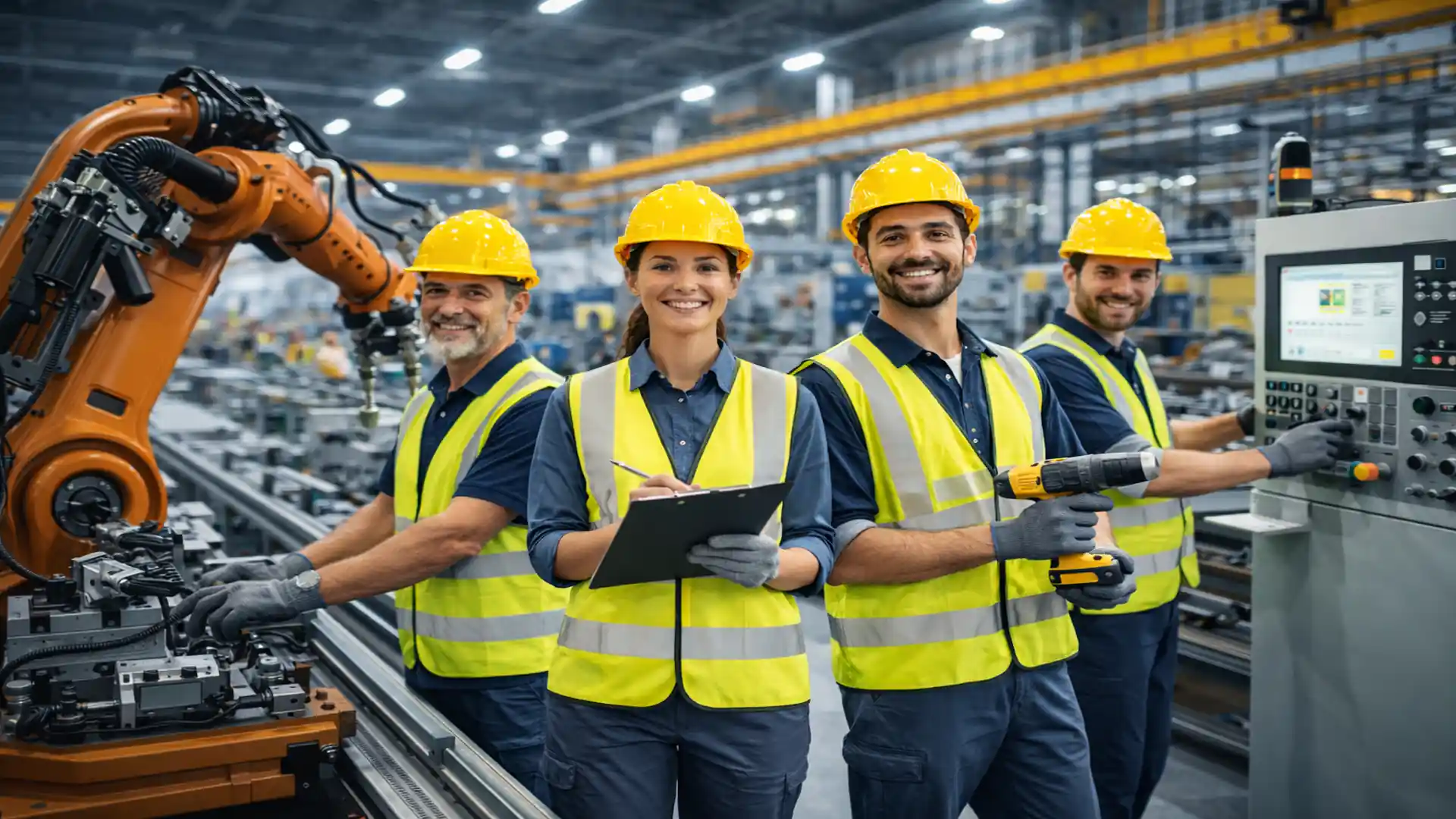 Industriehelfer Industriehelfer für Unternehmen