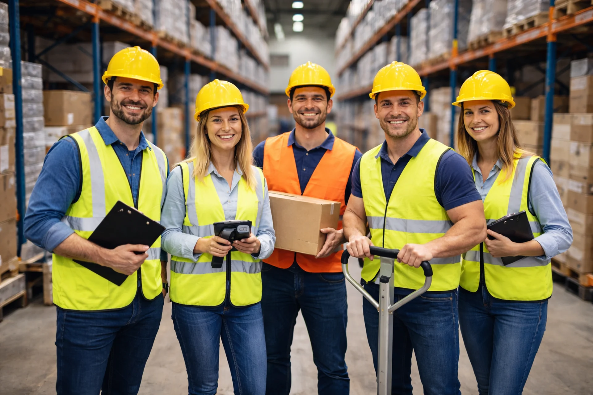 Logistikhelfer Dresden für Wareneingang